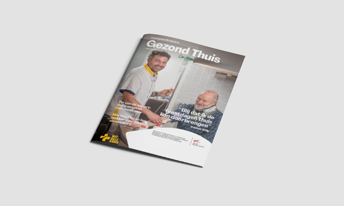 A4 Brochure Mockup - Gezond thuis Brochure - Gezond thuis